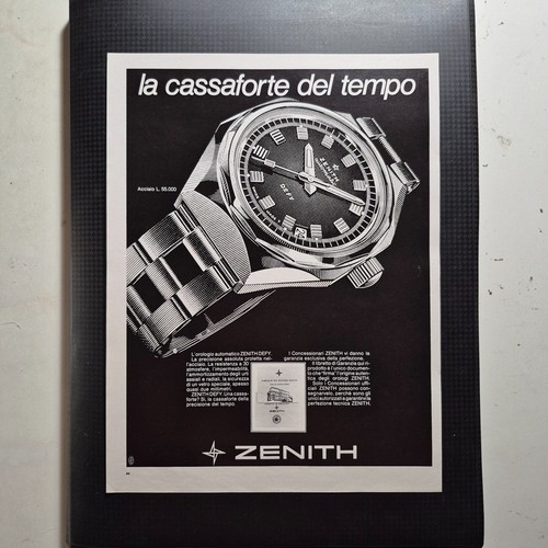 1971 zenith defy pubblicità - 1971,