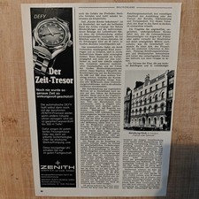 Zenith Defy 1971 Orologio